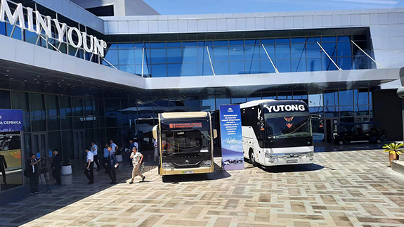 Yutong проводит презентацию новых автобусов в Узбекистане