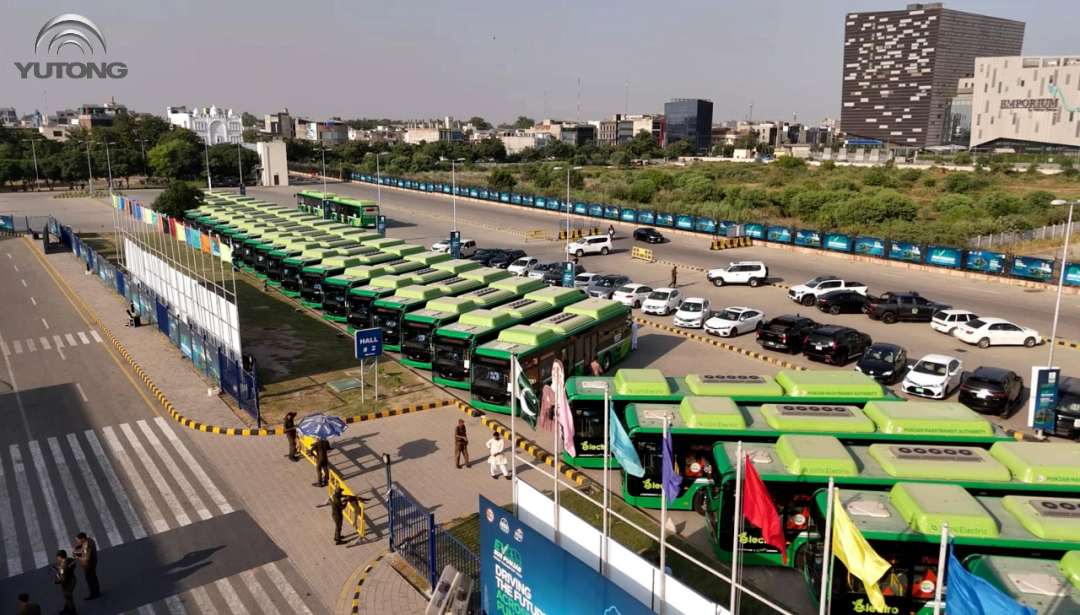 Поставка 400 автобусов! Электробусы Yutong постепенно выходят на маршруты в Пакистане Поставка 400 автобусов! Электробусы Yutong постепенно выходят на маршруты в Пакистане