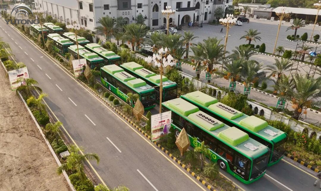 Поставка 400 автобусов! Электробусы Yutong постепенно выходят на маршруты в Пакистане Поставка 400 автобусов! Электробусы Yutong постепенно выходят на маршруты в Пакистане