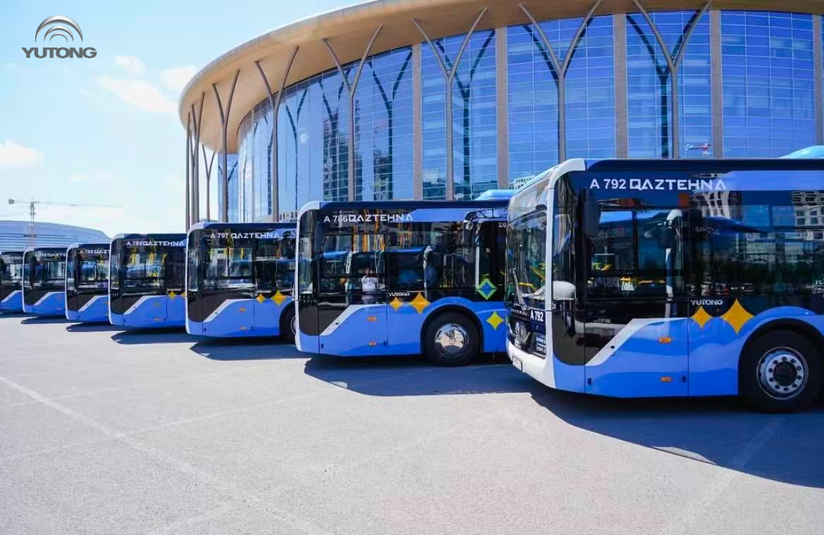 Астана пополнила автопарк 300 новыми автобусами Yutong Астана пополнила автопарк 300 новыми автобусами Yutong
