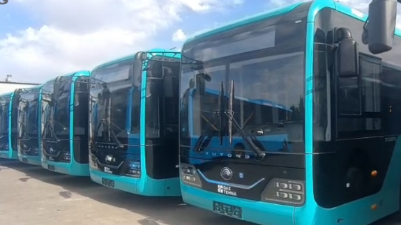 В Караганде автопарк третьего автобусного парка пополнился 55 новыми автобусами Yutong ZK6126HG