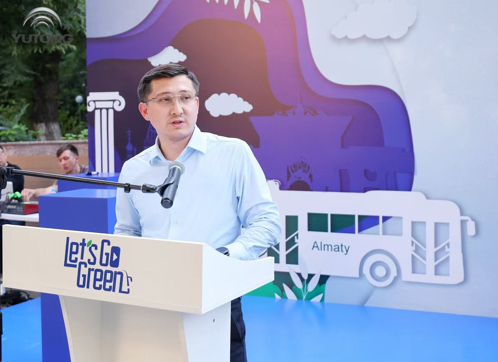  Неделя зелёной мобильности в Алматы: Yutong поддерживает курс на низкоуглеродное будущее