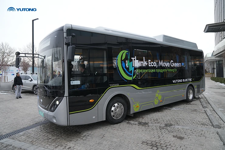 Электробус Yutong E9 официально представлен в Узбекистане