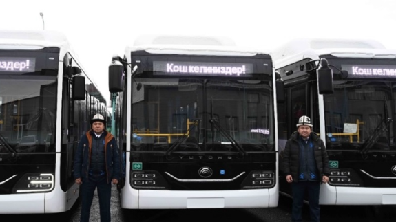 В Бишкеке введены в эксплуатацию 95 автобусов Yutong в рамках проекта «Зелёный город»