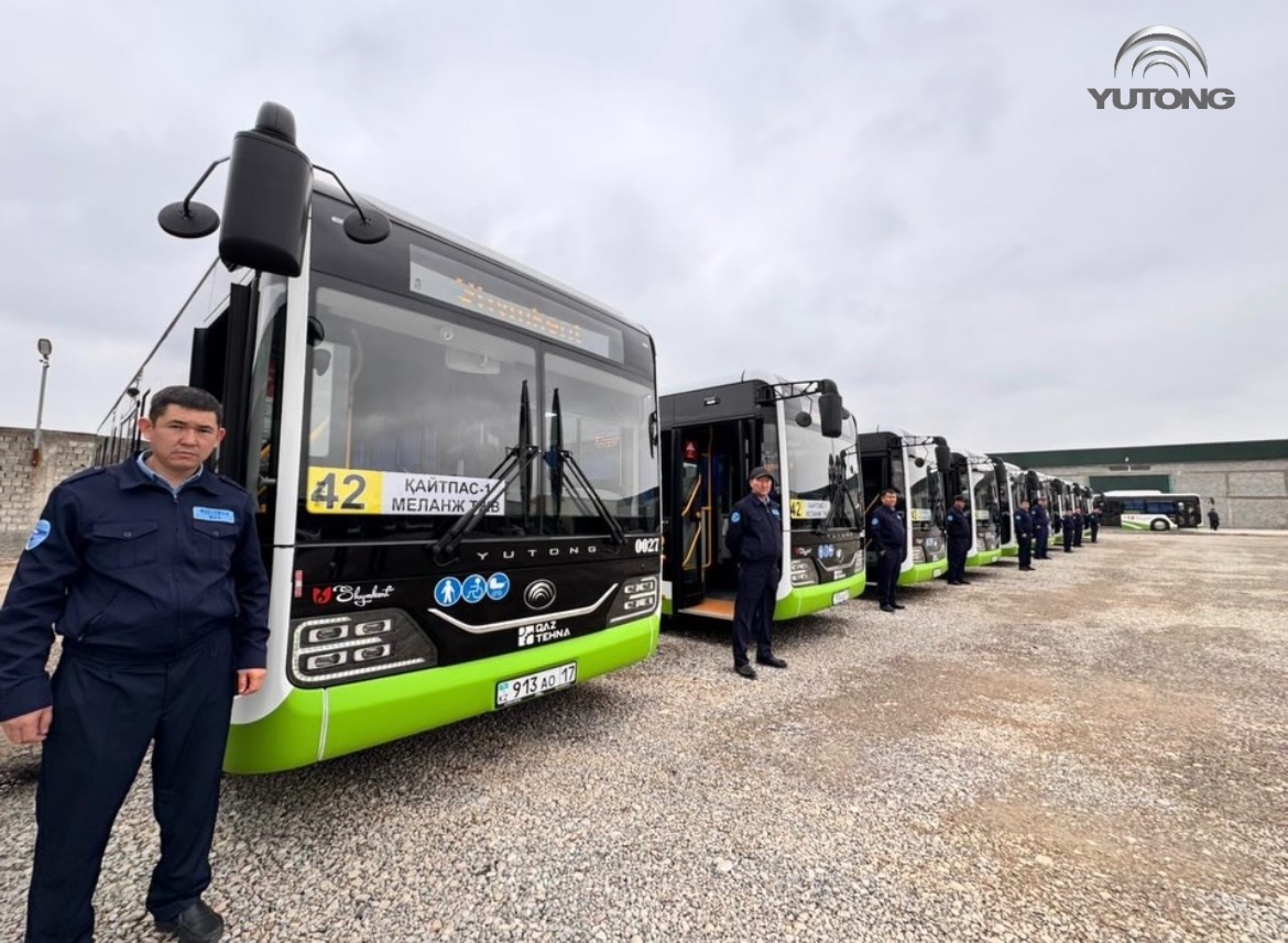 В Шымкенте на маршрутах общественного транспорта введены новые экологичные автобусы В Шымкенте на маршрутах общественного транспорта введены новые экологичные автобусы