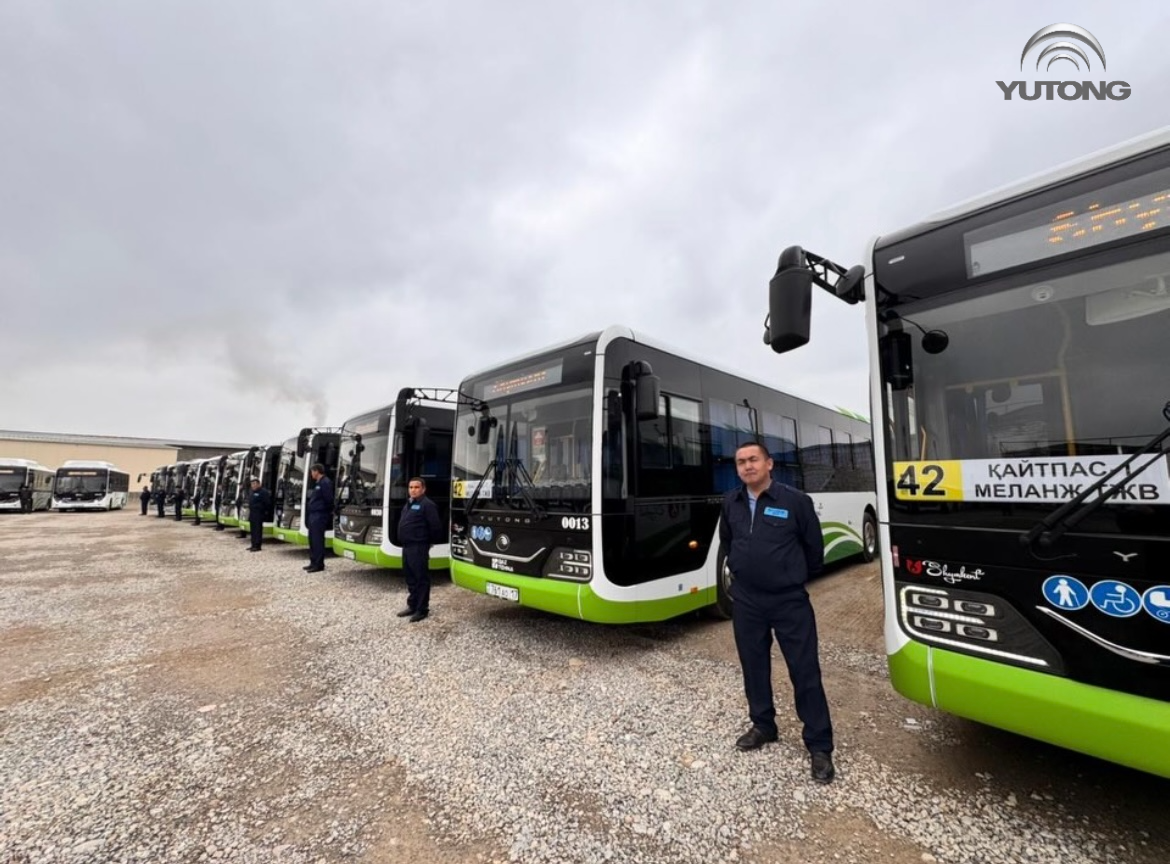 В Шымкенте на маршрутах общественного транспорта введены новые экологичные автобусы В Шымкенте на маршрутах общественного транспорта введены новые экологичные автобусы