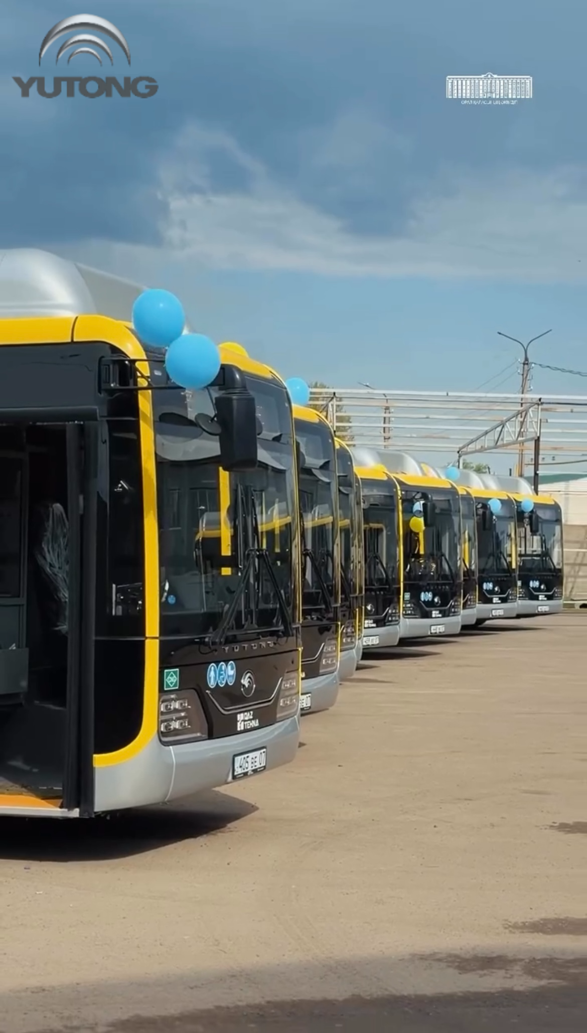 Общественный транспорт Уральска выходит на новый уровень 10 газовых автобусов Yutong официально переданы в эксплуатацию Общественный транспорт Уральска выходит на новый уровень 10 газовых автобусов Yutong официально переданы в эксплуатацию