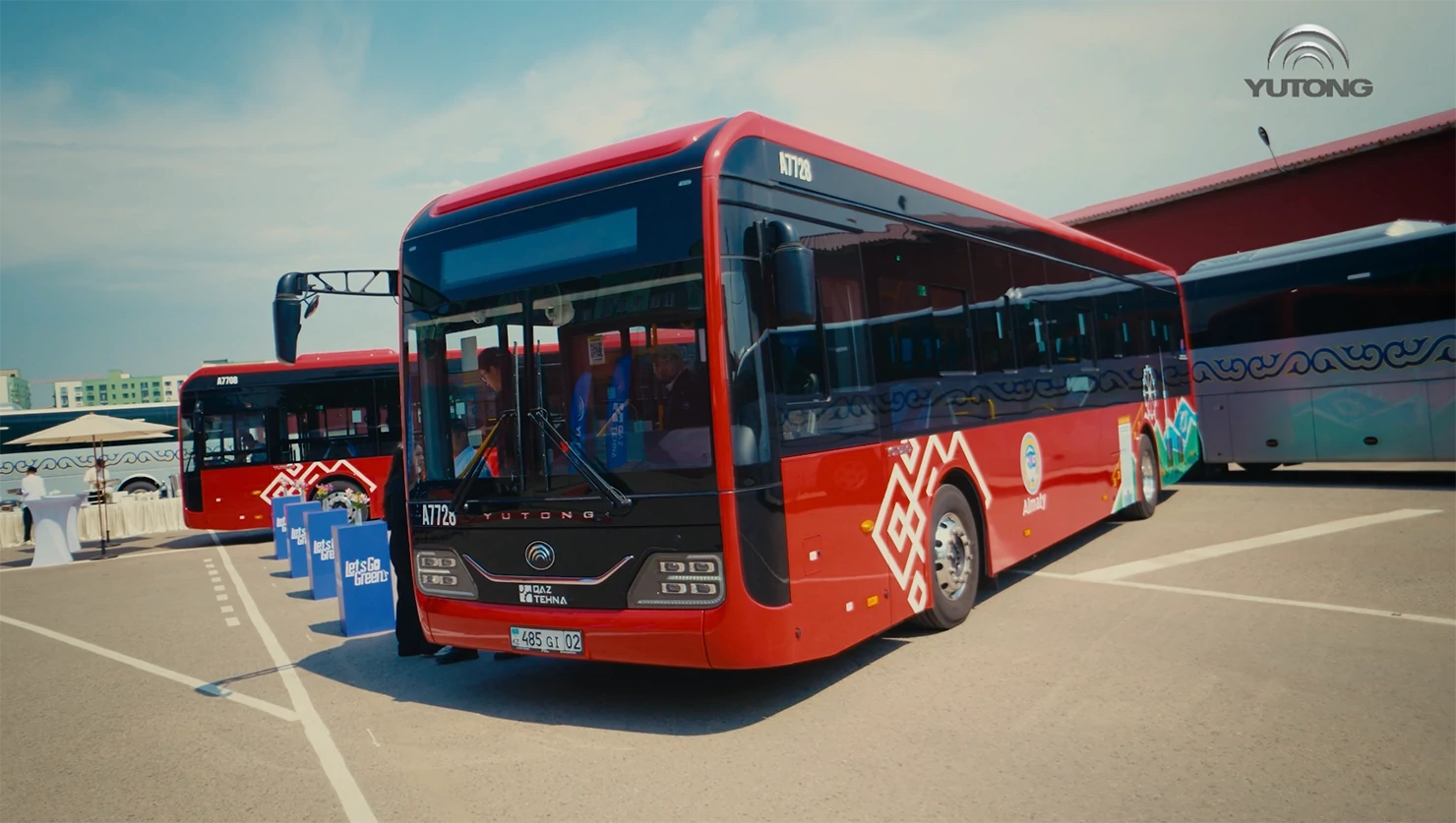 Презентация электробуса Yutong ZK6126BEVG и открытие демонстрационной площадки Nomad Bus Презентация электробуса Yutong ZK6126BEVG и открытие демонстрационной площадки Nomad Bus