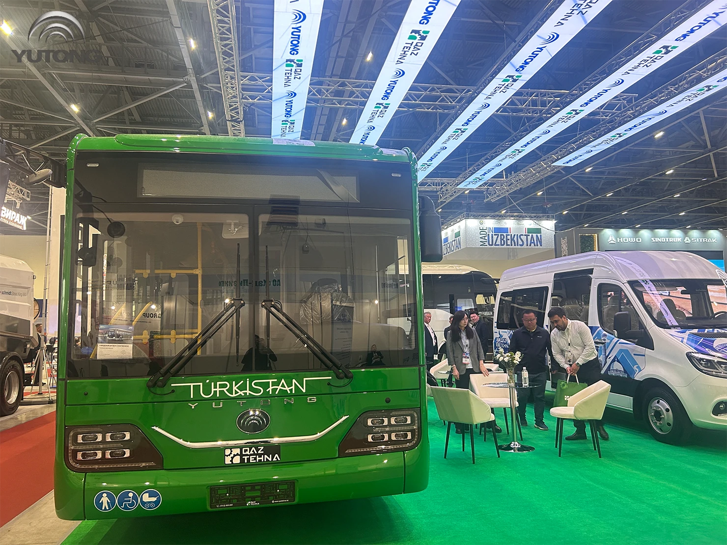 Yutong представил пассажирскую технику на выставке Comtrans Astana 2026 Yutong представил пассажирскую технику на выставке Comtrans Astana 2026