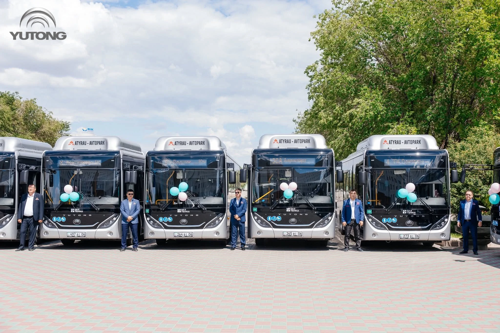В Атырау введены в эксплуатацию 30 новых автобусов Yutong В Атырау введены в эксплуатацию 30 новых автобусов Yutong