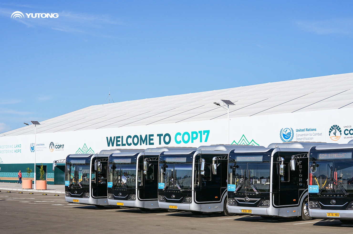 110 автобусов Yutong обслуживают UNCCD COP17: экологичный транспорт в поддержку глобального устойчивого развития 110 автобусов Yutong обслуживают UNCCD COP17: экологичный транспорт в поддержку глобального устойчивого развития