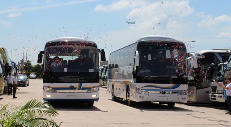 Пресс-конференция для новых автобусов YUTONG в Сингапуре содействует ZK6116H в потрясающем появлении на рынке