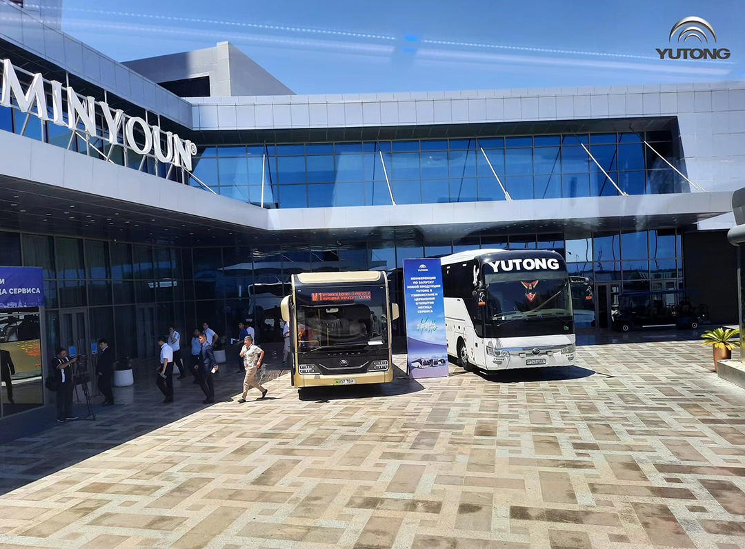 Yutong проводит презентацию новых автобусов в Узбекистане