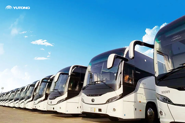 Компания Yutong поставила еще 263 автобуса в Саудовскую Аравию