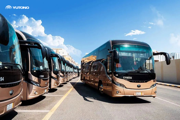 Компания Yutong поставила еще 263 автобуса в Саудовскую Аравию