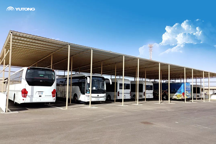 Компания Yutong поставила еще 263 автобуса в Саудовскую Аравию