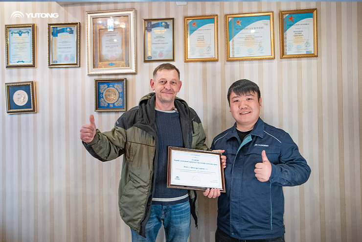 Компания Yutong завоевала признание автобусных операторов Казахстана благодаря эксплуатации на миллион километров