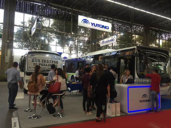 Компания Yutong показала себя на Busworld Academy LA