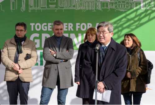 Первая партия чисто электрических автобусов запущена на использование, YUTONG открыла новое время экологичного транспорта Болгарии