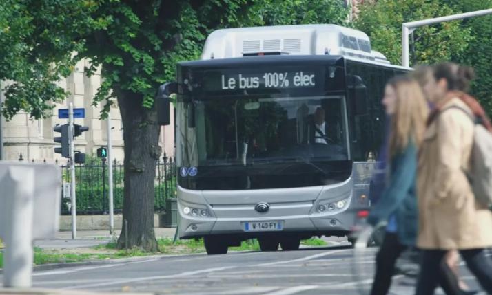 Первая междугородная линия электробуса в Европе официально открылась, электробус YUTONG въезжал в Прованс Франции Первая междугородная линия электробуса в Европе официально открылась, электробус YUTONG въезжал в Прованс Франции