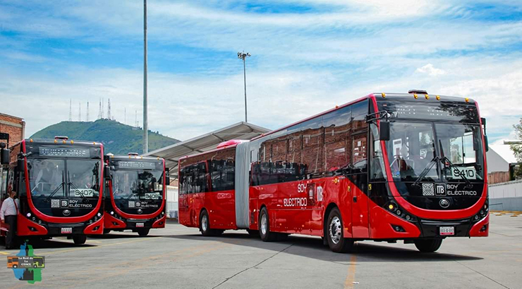 Yutong играет главную роль! Первый в мире проект электрической BRT длиной 18м с высокой платформой реализовался в Мексике