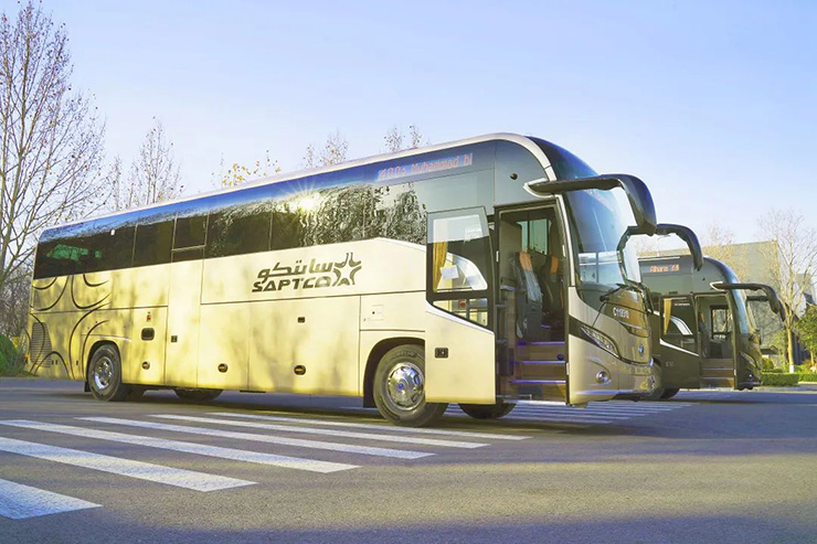 550 автобусов Yutong последовательно поставлены в Саудовскую Аравию